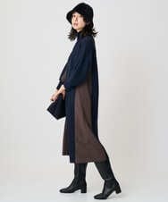 PZPAD01390 GEORGES RECH(ジョルジュ・レッシュ) ダンボールタフタドッキングワンピース ブラック