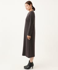 PZPAG42390 GEORGES RECH(ジョルジュ・レッシュ) ジャージーAラインワンピース グレー