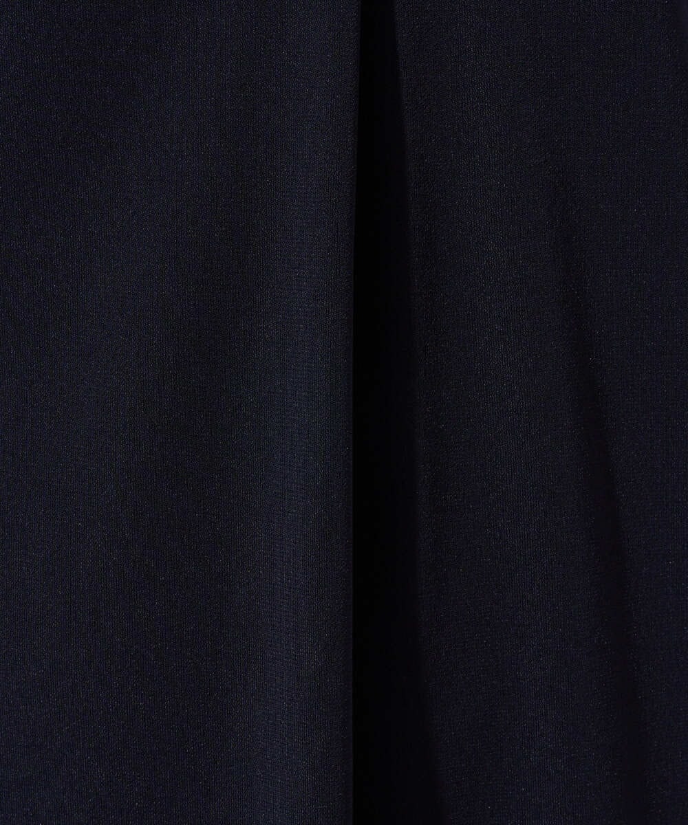 PZPGD11330 GEORGES RECH(ジョルジュ・レッシュ) ドライタッチジャージーフレアワンピース ネイビー