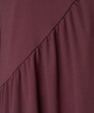 PZPJV31290 GEORGES RECH(ジョルジュ・レッシュ) アシンメトリージャージーネックワンピース ネイビー