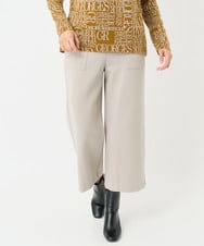 PZQAC73210 GEORGES RECH(ジョルジュ・レッシュ) [日本製]デュアルウォームガウチョパンツ ベージュ