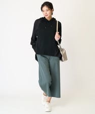 PZQAC73210 GEORGES RECH(ジョルジュ・レッシュ) [日本製]デュアルウォームガウチョパンツ ブラウン