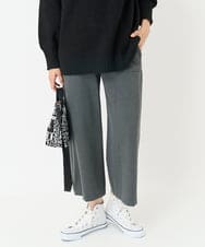 PZQAC73210 GEORGES RECH(ジョルジュ・レッシュ) [日本製]デュアルウォームガウチョパンツ ダークグレー