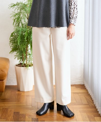 PZQAD39190 GEORGES RECH [日本製]ウーリッチ両面起毛ストレートパンツ