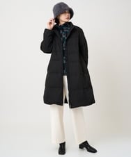 PZQAD39190 GEORGES RECH(ジョルジュ・レッシュ)  [日本製]ウーリッチ両面起毛ストレートパンツ グレー系(千鳥柄)