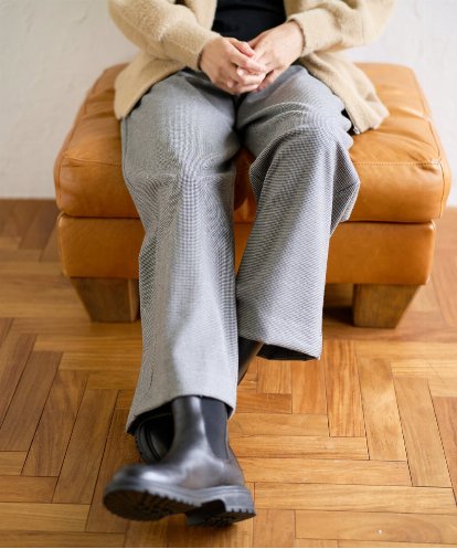 PZQAD39190 GEORGES RECH [日本製]ウーリッチ両面起毛ストレートパンツ