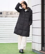 PZQAD39190 GEORGES RECH(ジョルジュ・レッシュ)  [日本製]ウーリッチ両面起毛ストレートパンツ グレー系(千鳥柄)