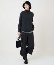 PZQAF30230 GEORGES RECH(ジョルジュ・レッシュ) [日本製/セットアップ対応]ジャージーガウチョパンツ ダークグレー