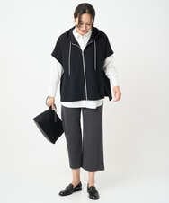PZQAF73210 GEORGES RECH(ジョルジュ・レッシュ) [日本製]デュアルウォームガウチョパンツ ブラウン