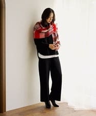 PZQAG42240 GEORGES RECH(ジョルジュ・レッシュ)  [セットアップ対応]ジャージーワイドパンツ グレー