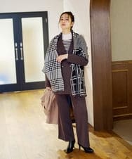 PZQAG42240 GEORGES RECH(ジョルジュ・レッシュ)  [セットアップ対応]ジャージーワイドパンツ グレー