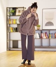 PZQAG42240 GEORGES RECH(ジョルジュ・レッシュ)  [セットアップ対応]ジャージーワイドパンツ グレー