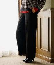 PZQAG42240 GEORGES RECH(ジョルジュ・レッシュ)  [セットアップ対応]ジャージーワイドパンツ ブラック