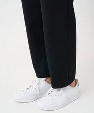 PZQCF64210 GEORGES RECH(ジョルジュ・レッシュ)  [日本製]トリコット裏起毛テーパードパンツ ブラック