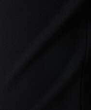 PZQCF64210 GEORGES RECH(ジョルジュ・レッシュ)  [日本製]トリコット裏起毛テーパードパンツ ブラック