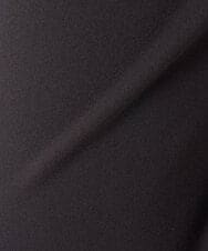 PZQCF64210 GEORGES RECH(ジョルジュ・レッシュ)  [日本製]トリコット裏起毛テーパードパンツ ブラック