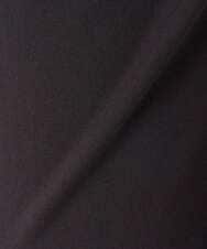 PZQCF64210 GEORGES RECH(ジョルジュ・レッシュ)  [日本製]トリコット裏起毛テーパードパンツ ブラック