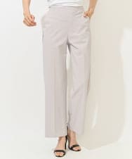 PZQGA50190 GEORGES RECH(ジョルジュ・レッシュ)  [日本製/UVカット/吸水速乾]サーラドライワイドストレートパンツ ブラック
