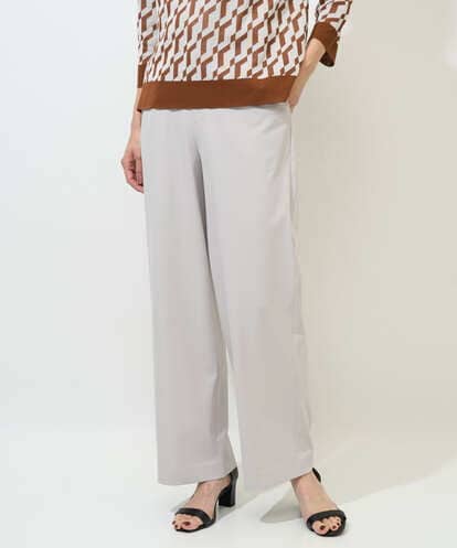 PZQGF55190  [日本製/多機能素材]ジャージーストレートパンツ