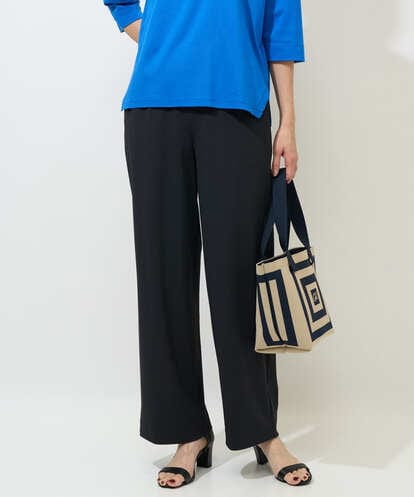 PZQGF55190 GEORGES RECH [日本製/多機能素材]ジャージーストレートパンツ