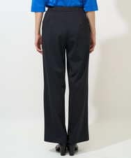 PZQGF55190 GEORGES RECH(ジョルジュ・レッシュ) [日本製/多機能素材]ジャージーストレートパンツ ブラック