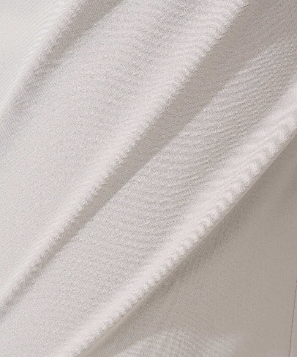 PZQGF55190 GEORGES RECH(ジョルジュ・レッシュ) [日本製/多機能素材]ジャージーストレートパンツ ブラック