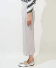 PZQGF85190 GEORGES RECH(ジョルジュ・レッシュ) [日本製/多機能素材]ジャージーガウチョパンツ ライトグレー