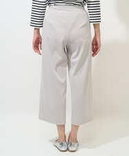 PZQGF85190 GEORGES RECH(ジョルジュ・レッシュ) [日本製/多機能素材]ジャージーガウチョパンツ ライトグレー