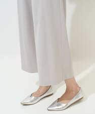 PZQGF85190 GEORGES RECH(ジョルジュ・レッシュ) [日本製/多機能素材]ジャージーガウチョパンツ ライトグレー