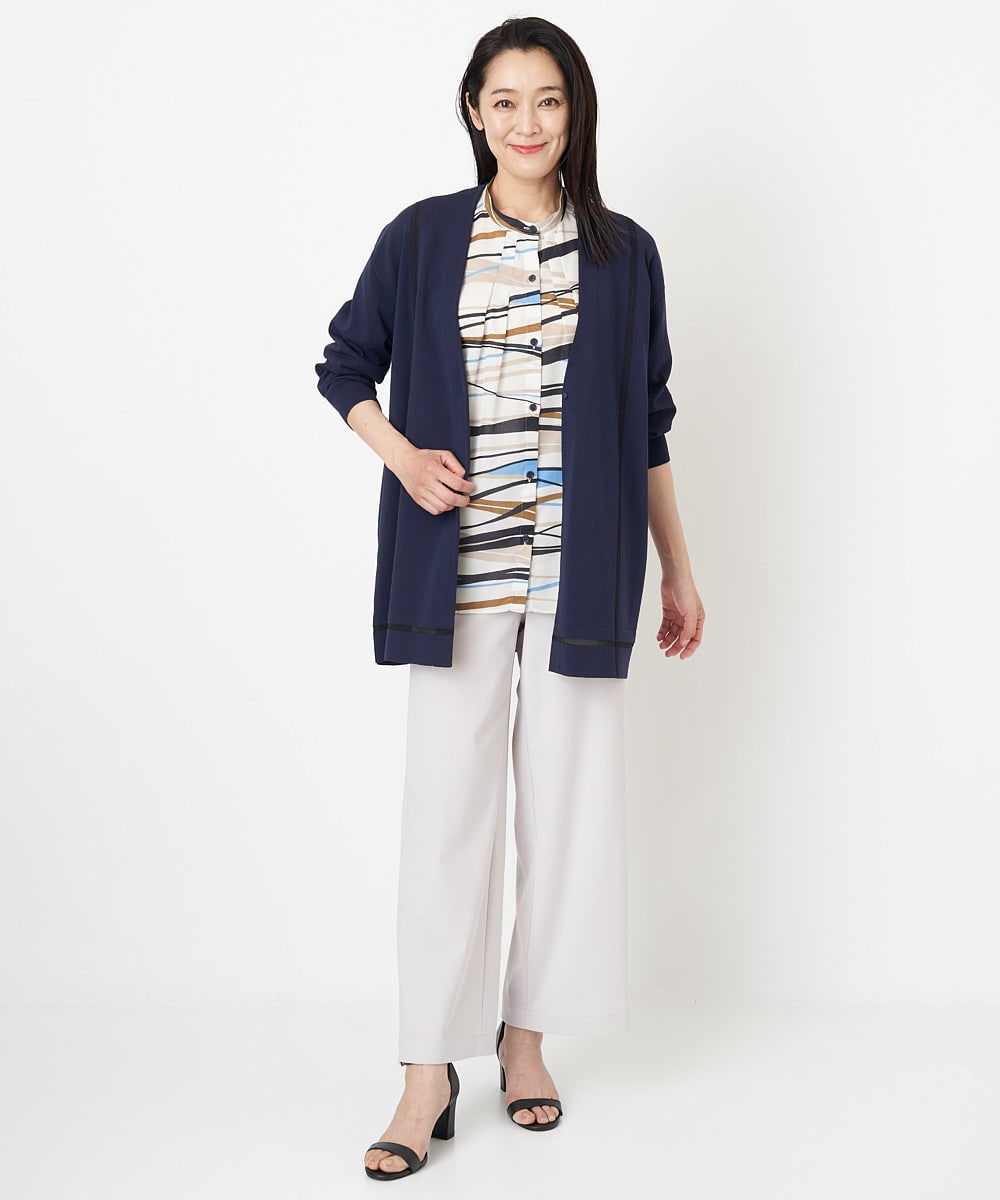 PZQGS13230 GEORGES RECH(ジョルジュ・レッシュ) トリコットジャージーパンツ アイボリー