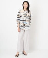 PZQGS13230 GEORGES RECH(ジョルジュ・レッシュ) トリコットジャージーパンツ アイボリー