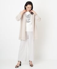 PZQGS13230 GEORGES RECH(ジョルジュ・レッシュ) トリコットジャージーパンツ アイボリー