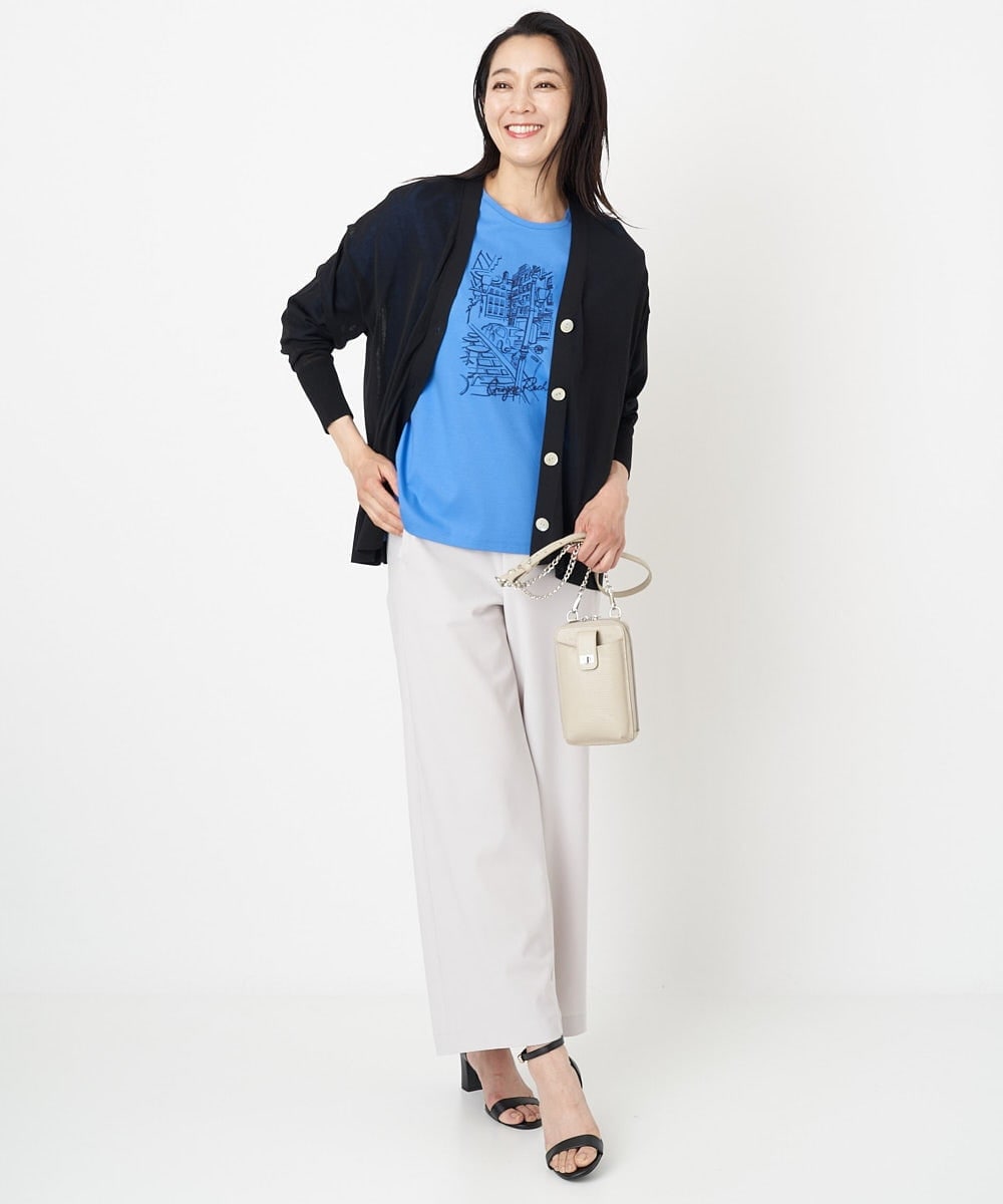 PZQGS13230 GEORGES RECH(ジョルジュ・レッシュ) トリコットジャージーパンツ アイボリー