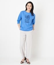 PZQGS13230 GEORGES RECH(ジョルジュ・レッシュ) トリコットジャージーパンツ アイボリー