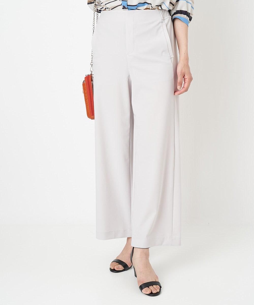 PZQGS13230 GEORGES RECH(ジョルジュ・レッシュ) トリコットジャージーパンツ アイボリー