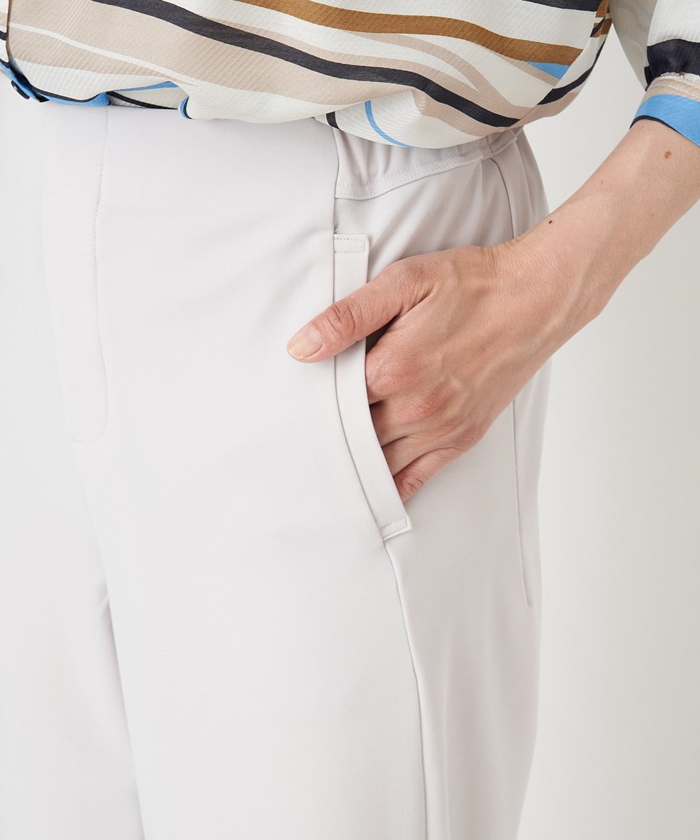 PZQGS13230 GEORGES RECH(ジョルジュ・レッシュ) トリコットジャージーパンツ アイボリー