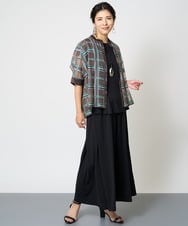 PZQHW03210 GEORGES RECH(ジョルジュ・レッシュ) [セットアップ対応]ジャージータックパンツ カーキ