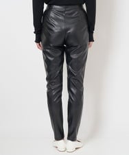 PZQJS20150 GEORGES RECH(ジョルジュ・レッシュ) エコレザーストレッチレギンスパンツ ブラック