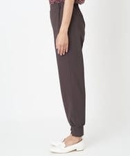 PZQJT35190 GEORGES RECH(ジョルジュ・レッシュ)  [日本製/速乾/UVカット]ストレッチスリットジョグパンツ ブラウン