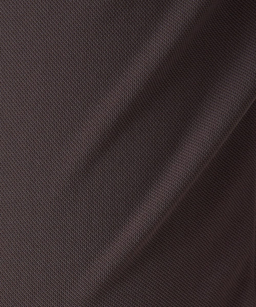 PZQJT35190 GEORGES RECH(ジョルジュ・レッシュ)  [日本製/速乾/UVカット]ストレッチスリットジョグパンツ ブラウン