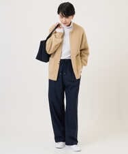 PZSAD21330 GEORGES RECH(ジョルジュ・レッシュ) フェザーヤーンリバーカーディガン ベージュ