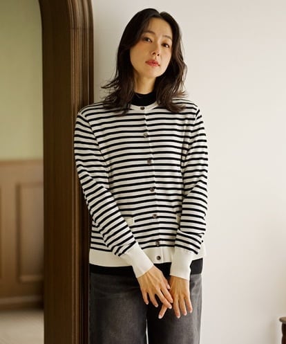 PZSAG53300 GEORGES RECH [アンサンブル対応]エクストラファインメリノウールカーディガン