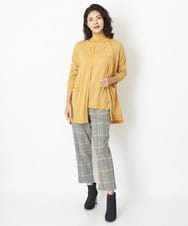 PZSAT16290 GEORGES RECH(ジョルジュ・レッシュ) 【5色展開】ウォッシャブルウールニットカーディガン イエロー