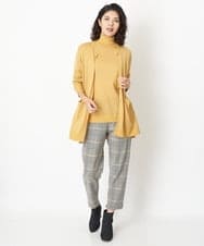 PZSAT16290 GEORGES RECH(ジョルジュ・レッシュ) 【5色展開】ウォッシャブルウールニットカーディガン イエロー