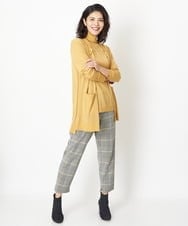 PZSAT16290 GEORGES RECH(ジョルジュ・レッシュ) 【5色展開】ウォッシャブルウールニットカーディガン イエロー