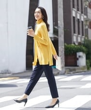 PZSAT16290 GEORGES RECH(ジョルジュ・レッシュ) 【5色展開】ウォッシャブルウールニットカーディガン イエロー