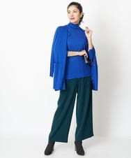 PZSAT16290 GEORGES RECH(ジョルジュ・レッシュ) 【5色展開】ウォッシャブルウールニットカーディガン ブルー