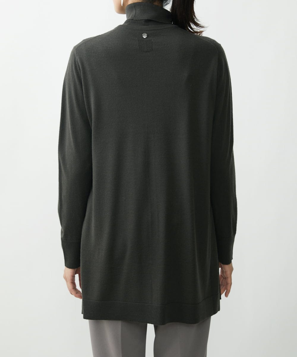 PZSAT16290 GEORGES RECH(ジョルジュ・レッシュ) 【5色展開】ウォッシャブルウールニットカーディガン ブラウン