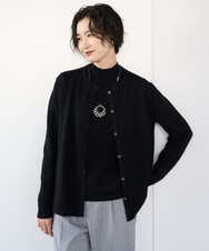 PZSCD57230 GEORGES RECH(ジョルジュ・レッシュ) [アンサンブル対応]メリノウールカーディガン ピンク