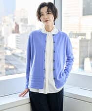 PZSCD57230 GEORGES RECH(ジョルジュ・レッシュ) [アンサンブル対応]メリノウールカーディガン ピンク